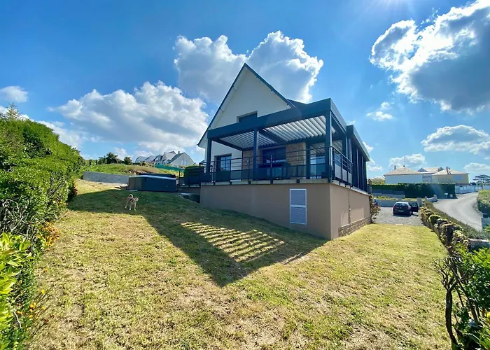 Tatil Evi La Clef Decamp Casa Antoine 15pers Vue Mer, 10 Min A Pied Donville-les-Bains