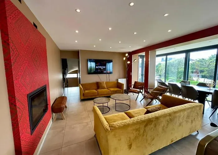 La Clef Decamp Casa Antoine 15pers Vue Mer, 10 Min A Pied