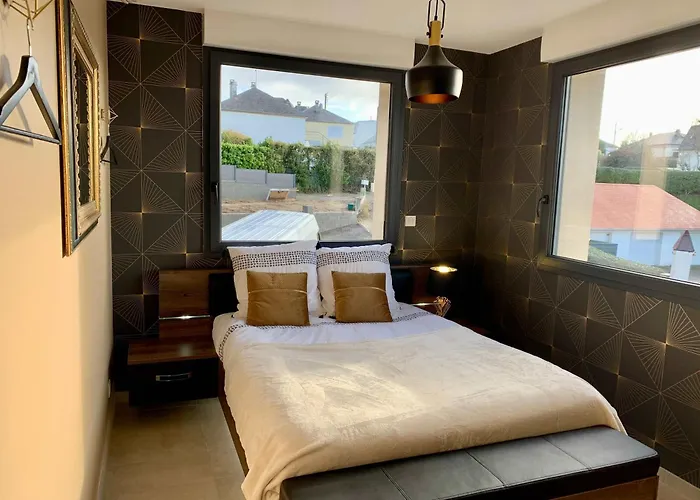 La Clef Decamp Casa Antoine 15pers Vue Mer, 10 Min A Pied Tatil Evi *