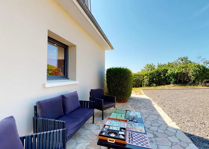 La Clef Decamp Casa Antoine 15pers Vue Mer, 10 Min A Pied Tatil Evi