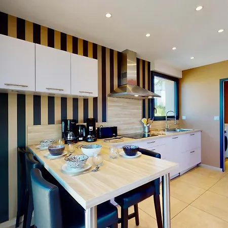 Ferienhaus Casa Antoine 15pers : Vue Mer, 10 Min A Pied Donville-les-Bains