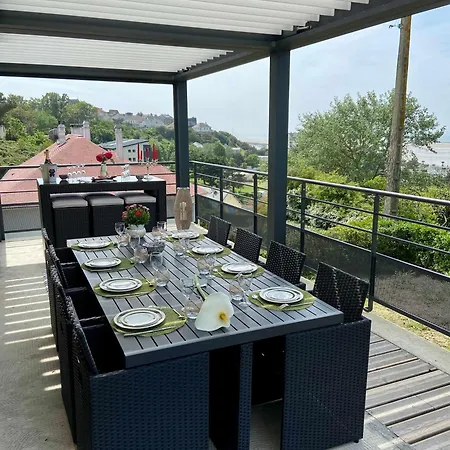 Ferienhaus Casa Antoine 15pers : Vue Mer, 10 Min A Pied Donville-les-Bains