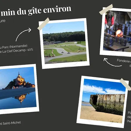 Ferienhaus Casa Antoine 15pers : Vue Mer, 10 Min A Pied Donville-les-Bains