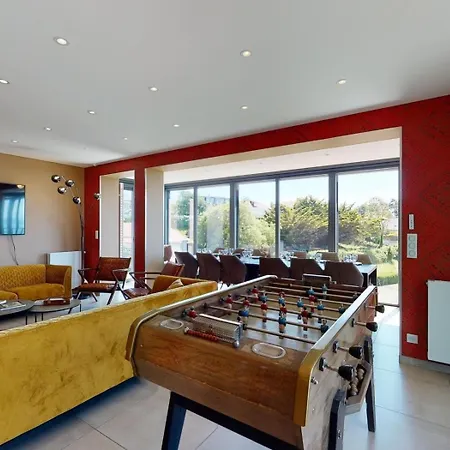 La Clef Decamp Casa Antoine 15pers Vue Mer, 10 Min A Pied Donville-les-Bains