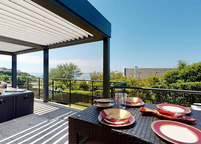 Casa Antoine 15pers : Vue Mer, 10 Min à Pied Donville-les-Bains