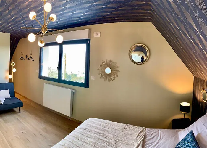 Casa Antoine 15pers : Vue Mer, 10 Min à Pied Casa vacanze Donville-les-Bains